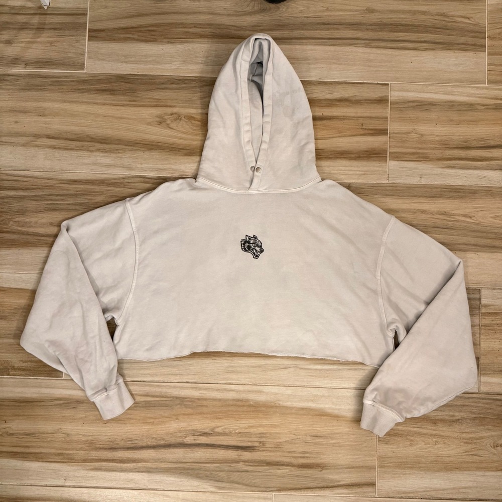 Darc Sport Memento Mori Cropped Hoodie XL Off White Spartan Skull 141 of 1000
